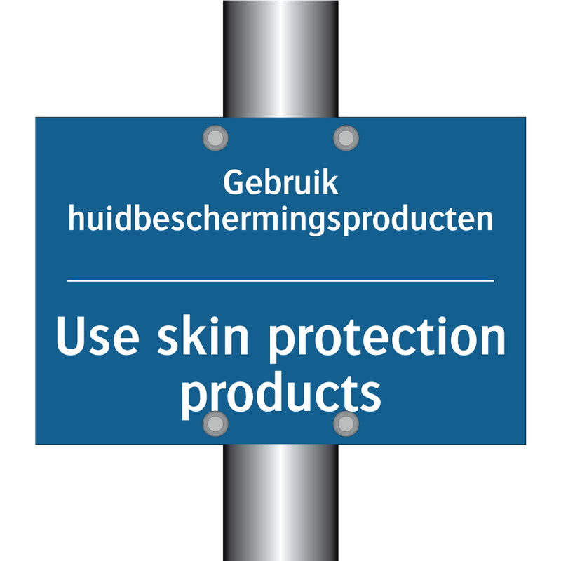 Gebruik huidbeschermingsproducten /.../ - Use skin protection products