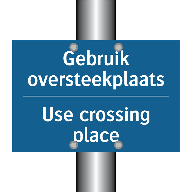 Gebruik oversteekplaats - Use crossing place & Gebruik oversteekplaats - Use crossing place