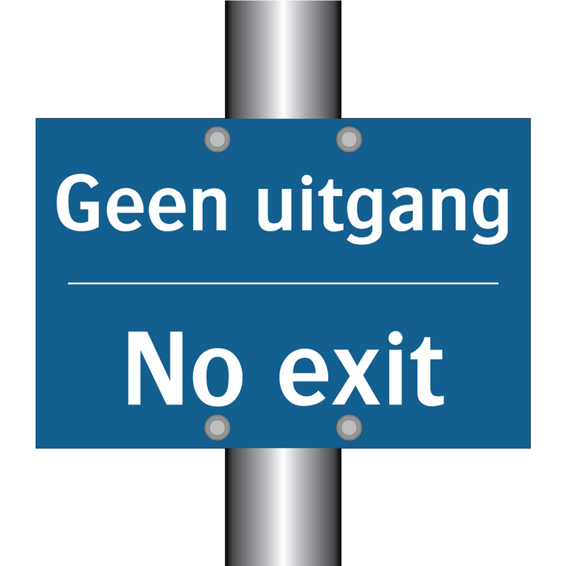 Geen uitgang - No exit & Geen uitgang - No exit & Geen uitgang - No exit & Geen uitgang - No exit