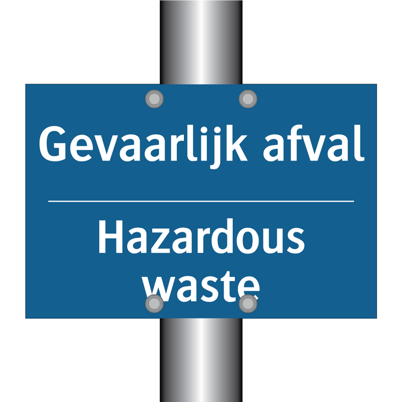 Gevaarlijk afval - Hazardous waste & Gevaarlijk afval - Hazardous waste