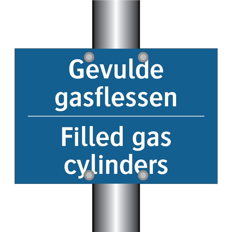 Gevulde gasflessen - Filled gas cylinders & Gevulde gasflessen - Filled gas cylinders