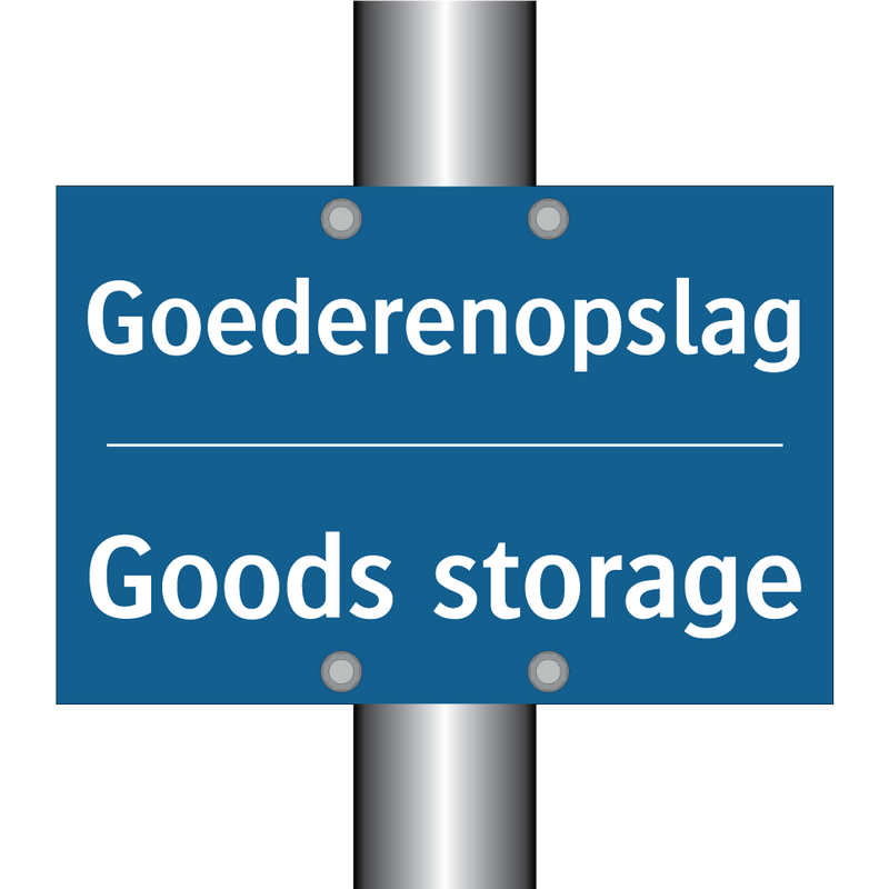 Goederenopslag - Goods storage & Goederenopslag - Goods storage & Goederenopslag - Goods storage