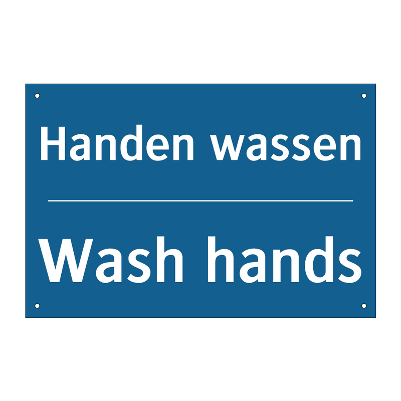 Handen wassen - Wash hands & Handen wassen - Wash hands & Handen wassen - Wash hands