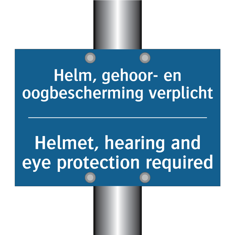 Helm, gehoor- en oogbescherming /.../ - Helmet, hearing and eye protection /.../