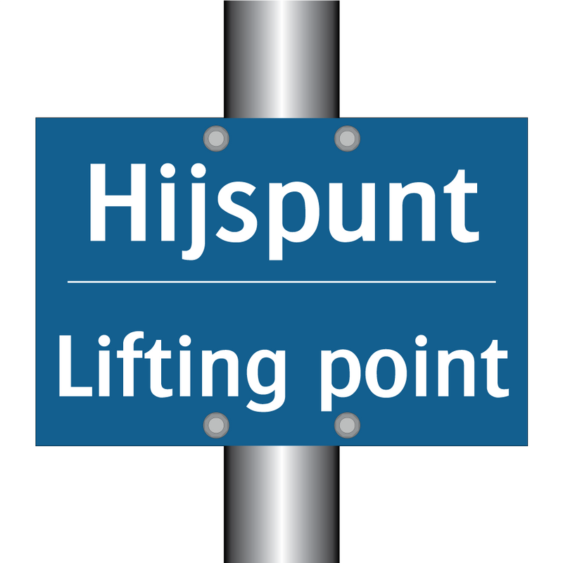 Hijspunt - Lifting point & Hijspunt - Lifting point & Hijspunt - Lifting point