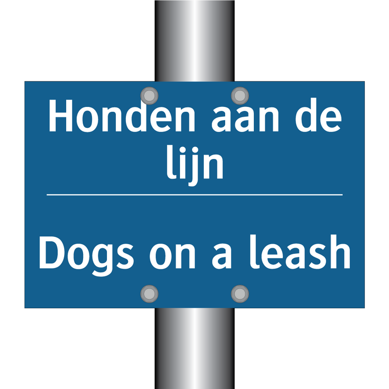 Honden aan de lijn - Dogs on a leash & Honden aan de lijn - Dogs on a leash