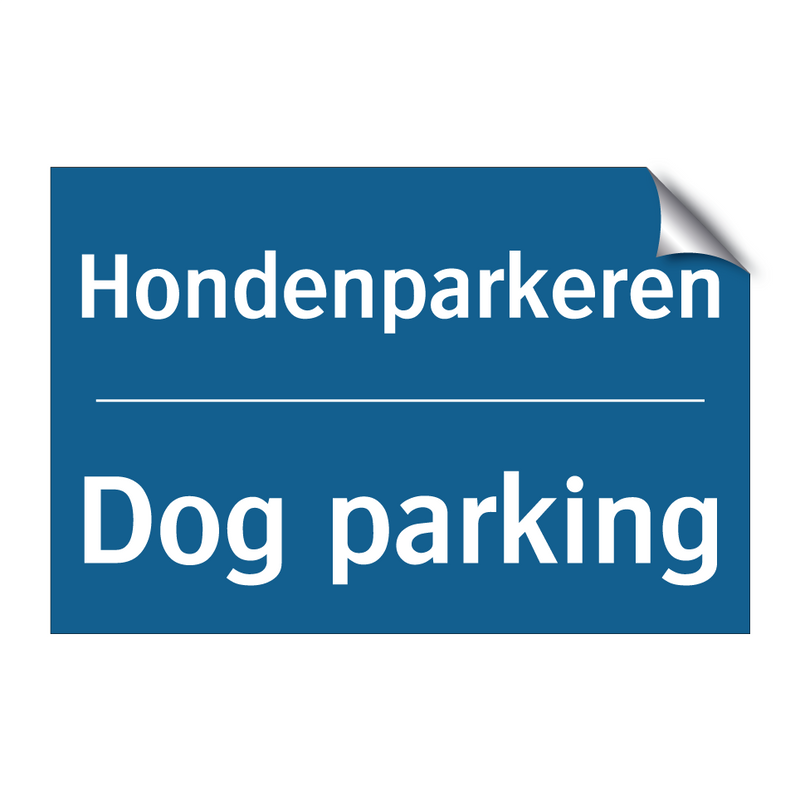 Hondenparkeren - Dog parking & Hondenparkeren - Dog parking & Hondenparkeren - Dog parking