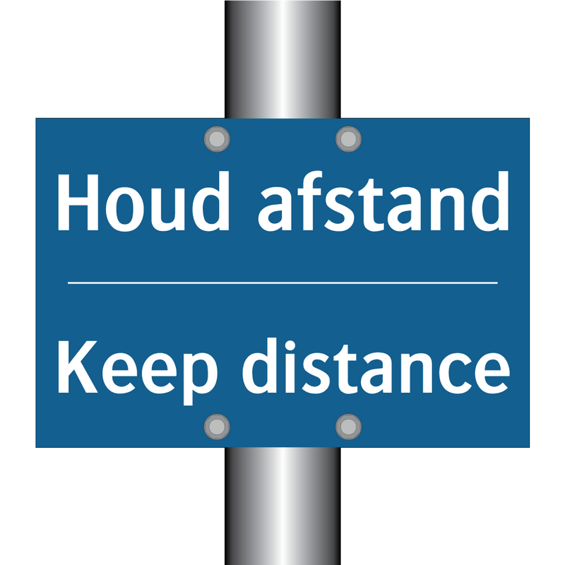 Houd afstand - Keep distance & Houd afstand - Keep distance & Houd afstand - Keep distance