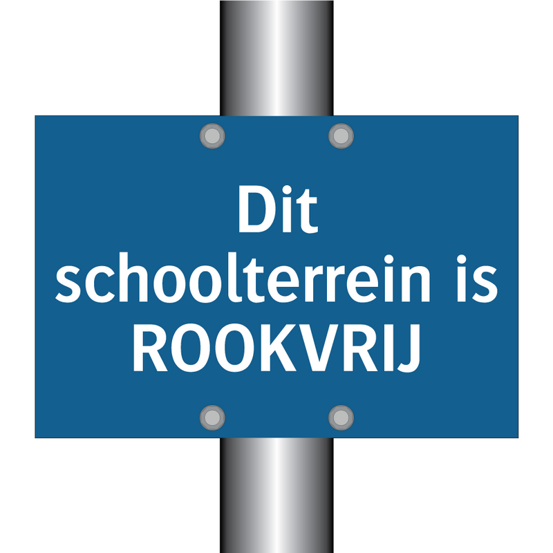 Dit schoolterrein is ROOKVRIJ & Dit schoolterrein is ROOKVRIJ & Dit schoolterrein is ROOKVRIJ