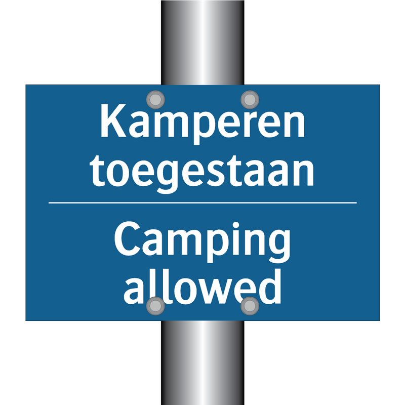 Kamperen toegestaan - Camping allowed & Kamperen toegestaan - Camping allowed