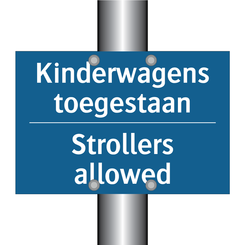 Kinderwagens toegestaan - Strollers allowed & Kinderwagens toegestaan - Strollers allowed