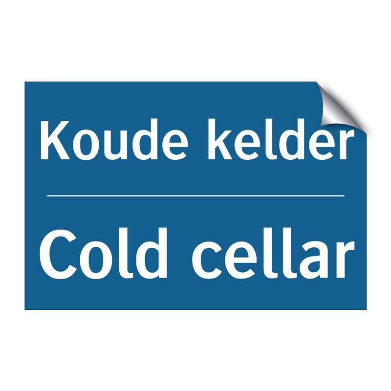 Koude kelder - Cold cellar & Koude kelder - Cold cellar & Koude kelder - Cold cellar