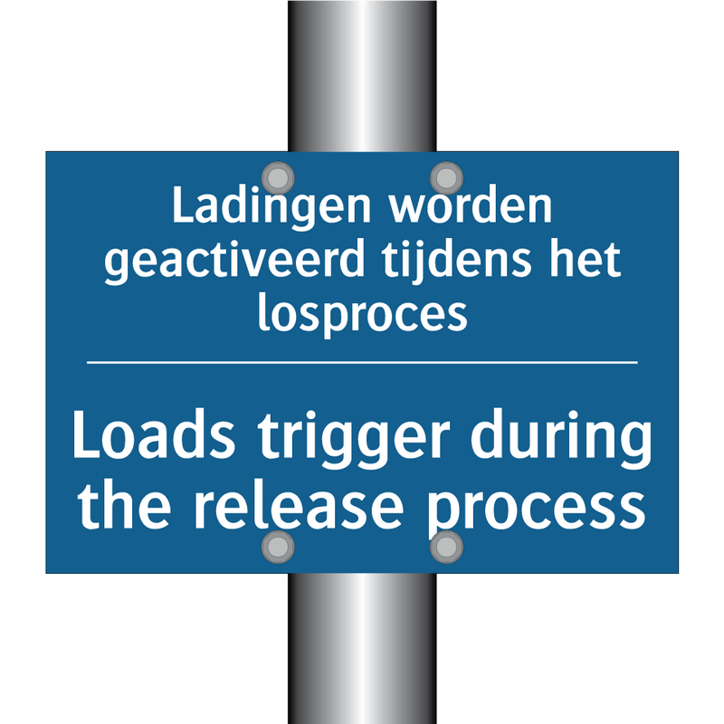 Ladingen worden geactiveerd tijdens /.../ - Loads trigger during the release /.../