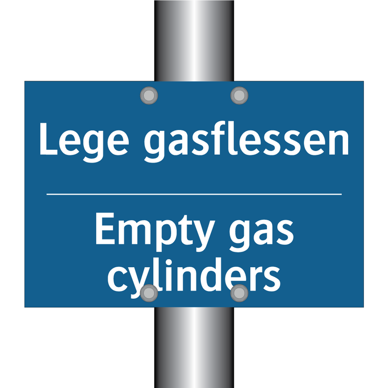 Lege gasflessen - Empty gas cylinders & Lege gasflessen - Empty gas cylinders