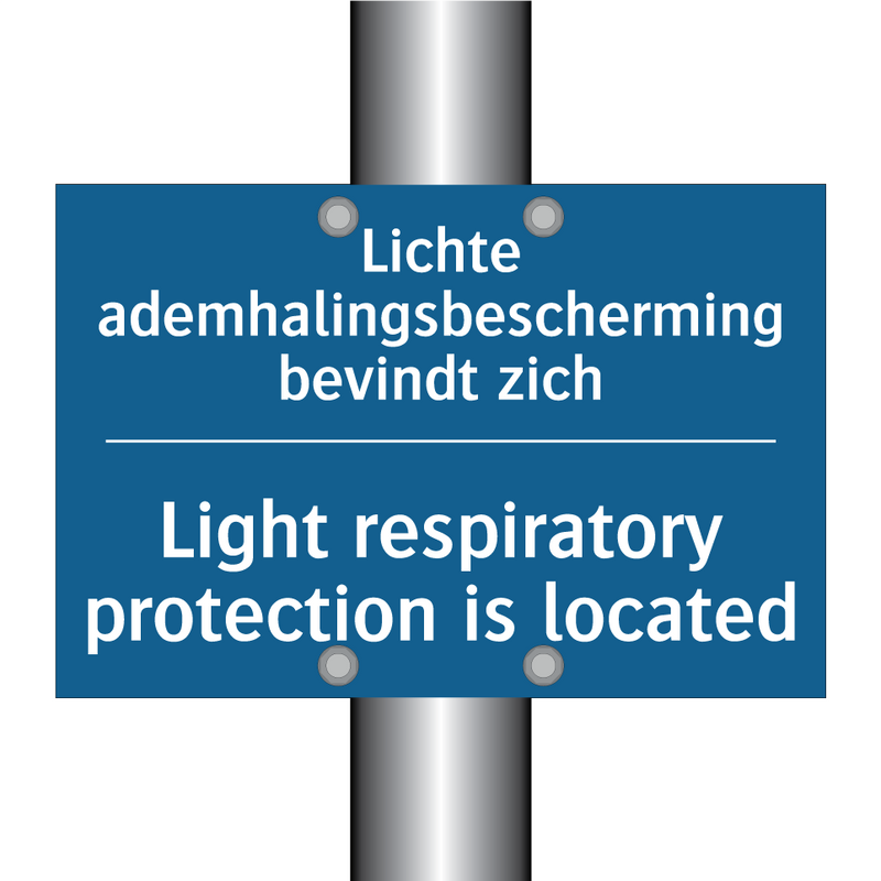 Lichte ademhalingsbescherming /.../ - Light respiratory protection is /.../