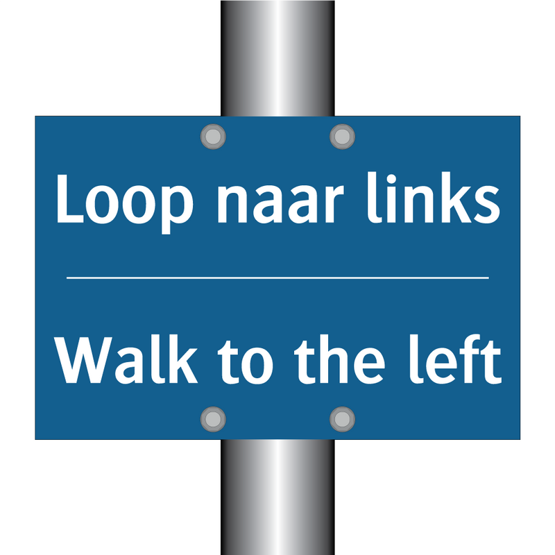 Loop naar links - Walk to the left & Loop naar links - Walk to the left