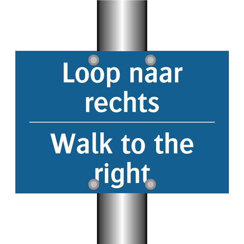 Loop naar rechts - Walk to the right & Loop naar rechts - Walk to the right