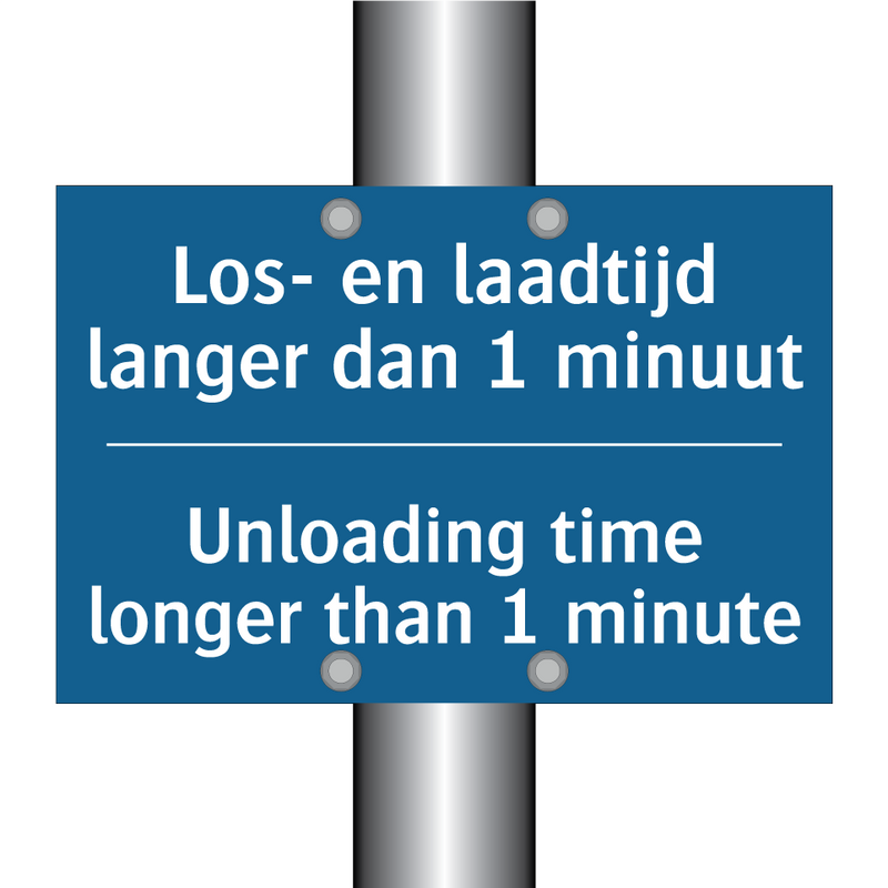 Los- en laadtijd langer dan 1 /.../ - Unloading time longer than 1 minute /.../