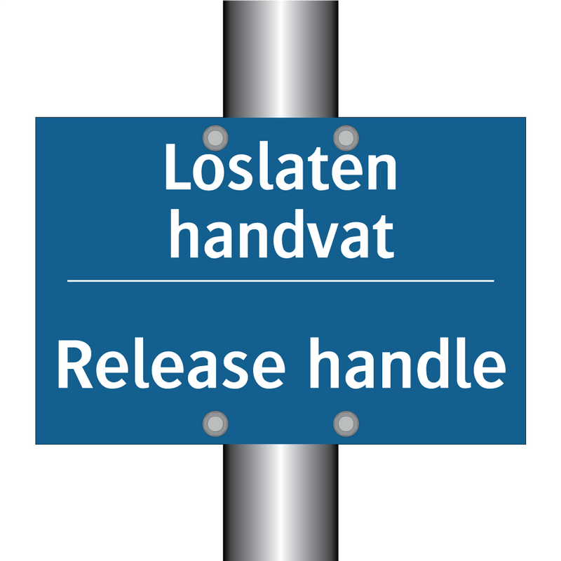 Loslaten handvat - Release handle & Loslaten handvat - Release handle