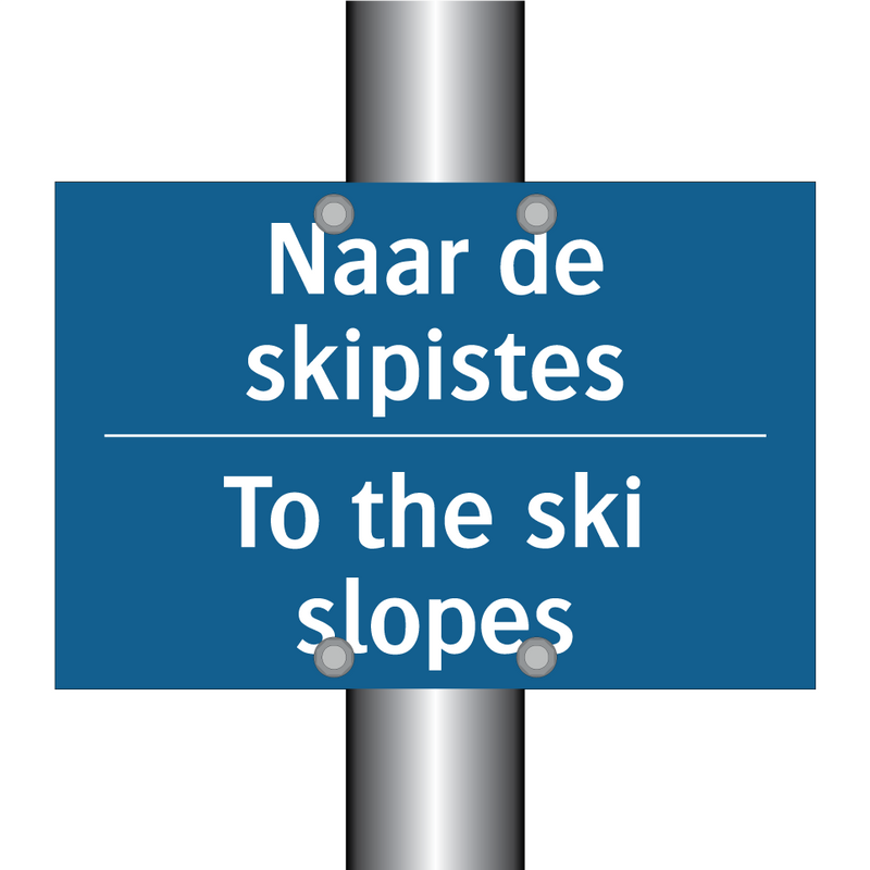 Naar de skipistes - To the ski slopes & Naar de skipistes - To the ski slopes