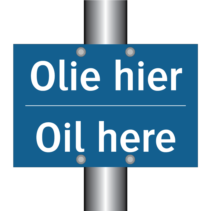 Olie hier - Oil here & Olie hier - Oil here & Olie hier - Oil here & Olie hier - Oil here