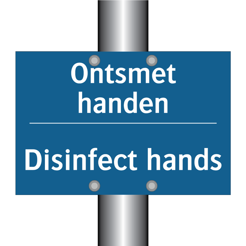 Ontsmet handen - Disinfect hands & Ontsmet handen - Disinfect hands