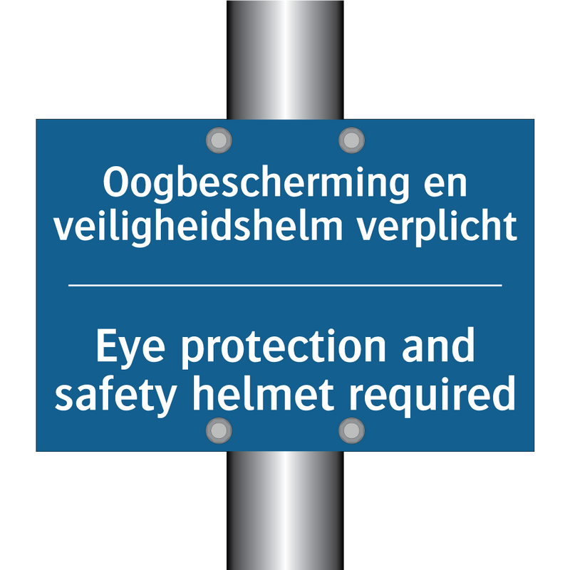 Oogbescherming en veiligheidshelm /.../ - Eye protection and safety helmet /.../