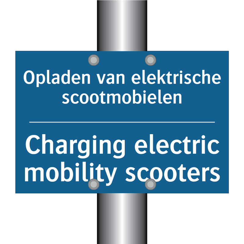 Opladen van elektrische scootmobielen /.../ - Charging electric mobility scooters /.../