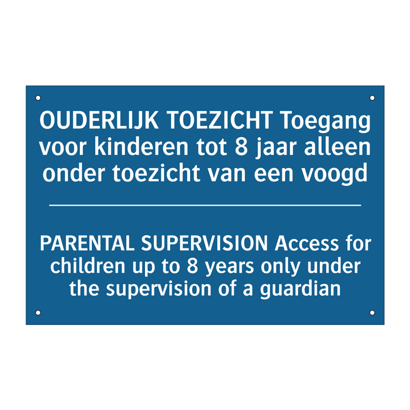 OUDERLIJK TOEZICHT Toegang voor /.../ - PARENTAL SUPERVISION Access for /.../