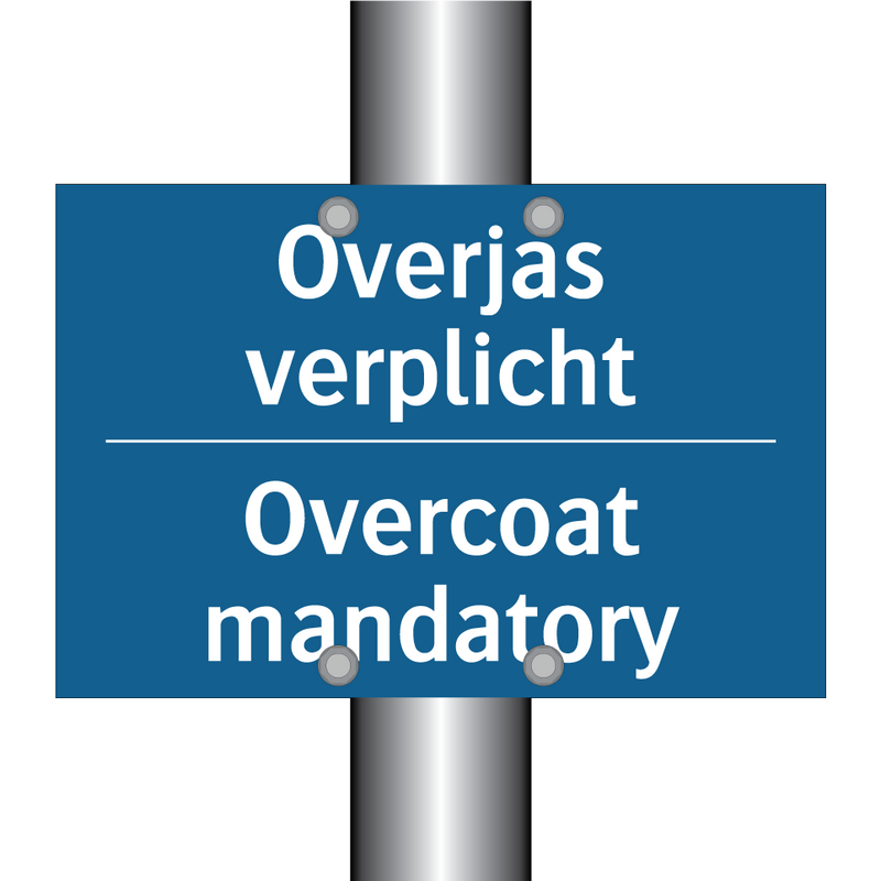 Overjas verplicht - Overcoat mandatory & Overjas verplicht - Overcoat mandatory