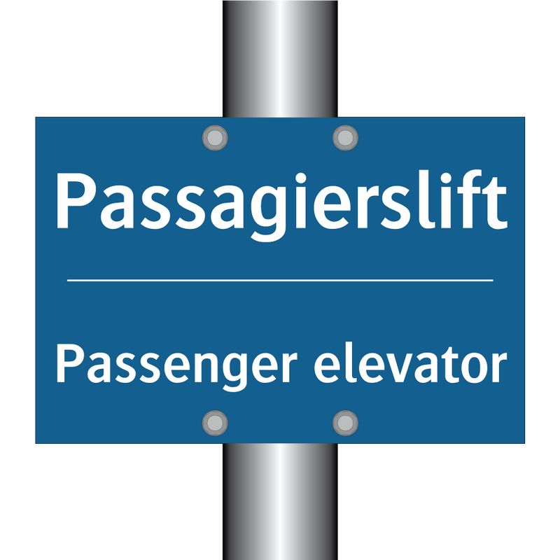 Passagierslift - Passenger elevator & Passagierslift - Passenger elevator