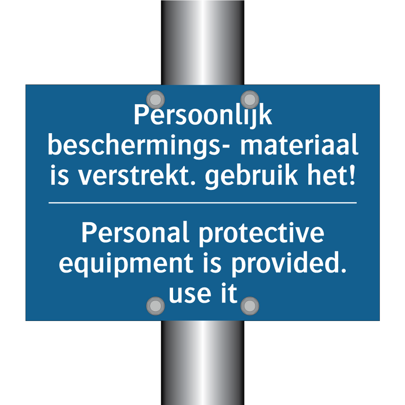 Persoonlijk beschermings- materiaal /.../ - Personal protective equipment /.../