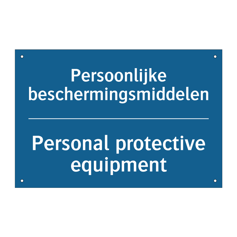 Persoonlijke beschermingsmiddelen /.../ - Personal protective equipment