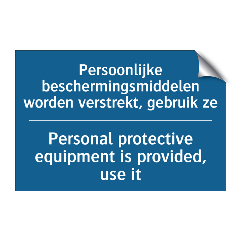 Persoonlijke beschermingsmiddelen /.../ - Personal protective equipment /.../