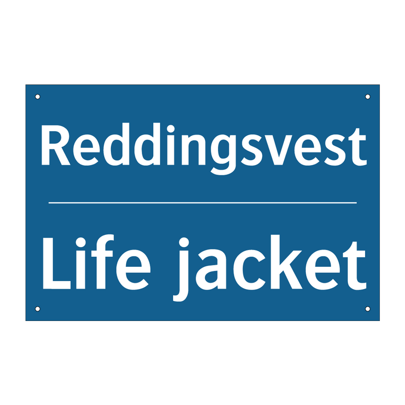 Reddingsvest - Life jacket & Reddingsvest - Life jacket & Reddingsvest - Life jacket