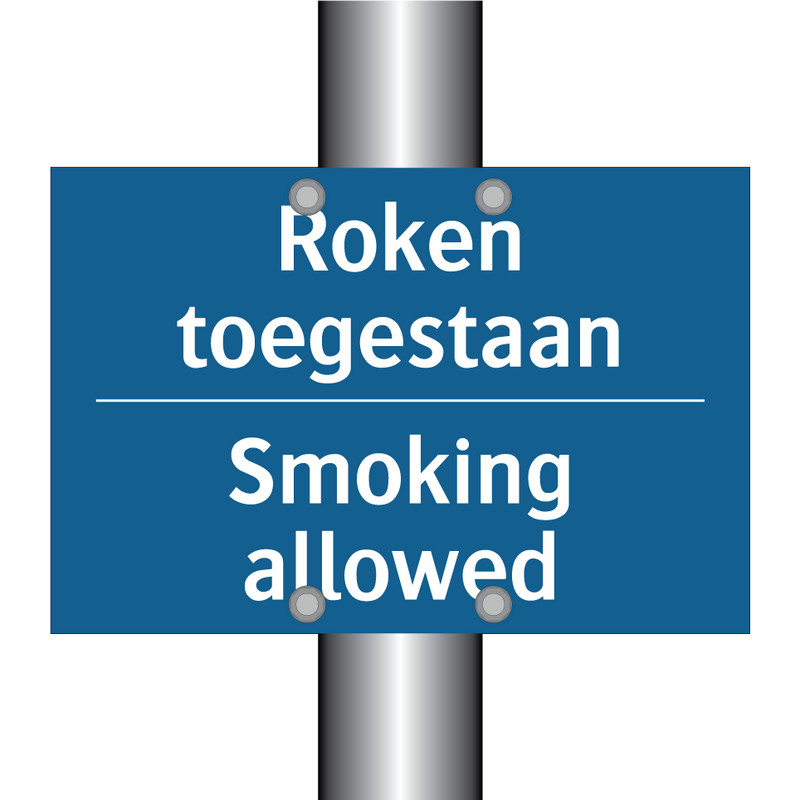 Roken toegestaan - Smoking allowed & Roken toegestaan - Smoking allowed