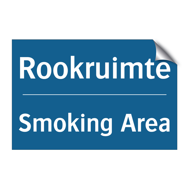 Rookruimte - Smoking Area & Rookruimte - Smoking Area & Rookruimte - Smoking Area