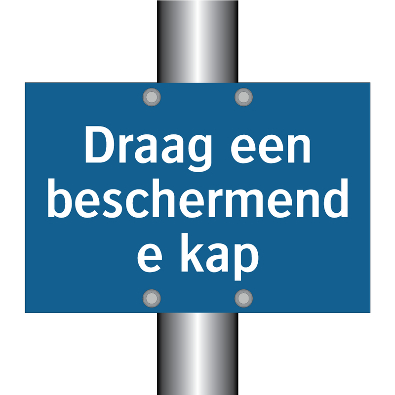 Draag een beschermende kap & Draag een beschermende kap & Draag een beschermende kap