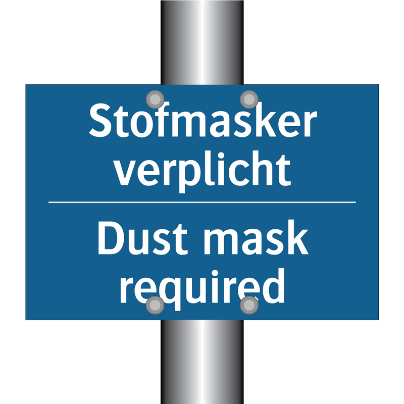 Stofmasker verplicht - Dust mask required & Stofmasker verplicht - Dust mask required