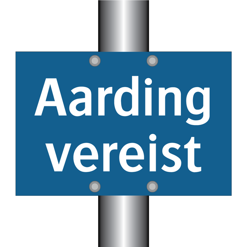 Aarding vereist & Aarding vereist & Aarding vereist & Aarding vereist & Aarding vereist