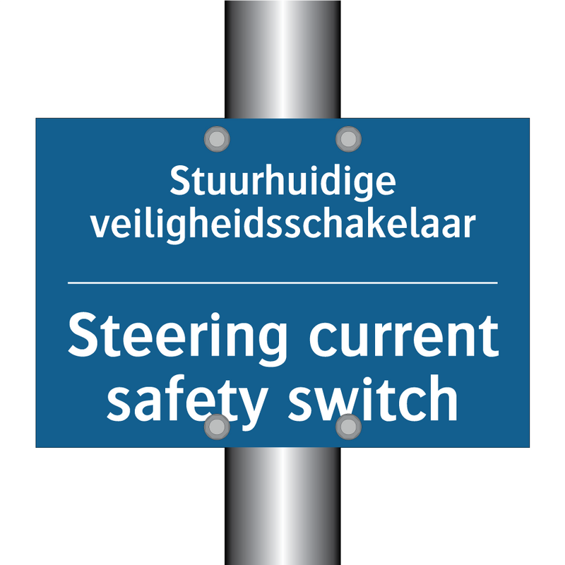 Stuurhuidige veiligheidsschakelaar /.../ - Steering current safety switch