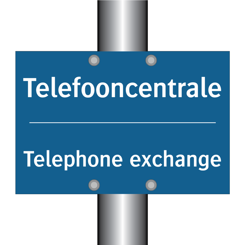 Telefooncentrale - Telephone exchange & Telefooncentrale - Telephone exchange