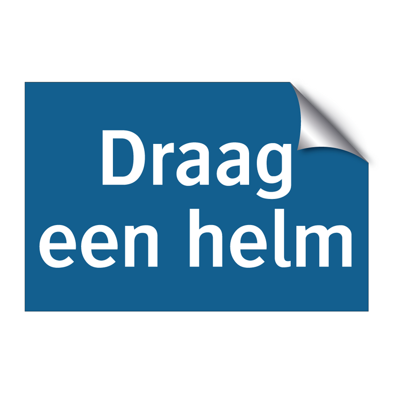 Draag een helm & Draag een helm & Draag een helm & Draag een helm