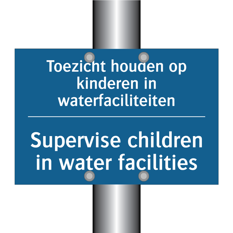 Toezicht houden op kinderen in /.../ - Supervise children in water facilities /.../