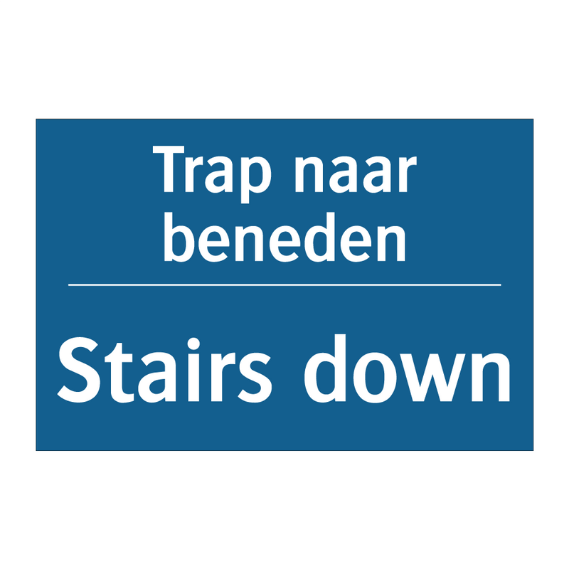 Trap naar beneden - Stairs down & Trap naar beneden - Stairs down & Trap naar beneden - Stairs down