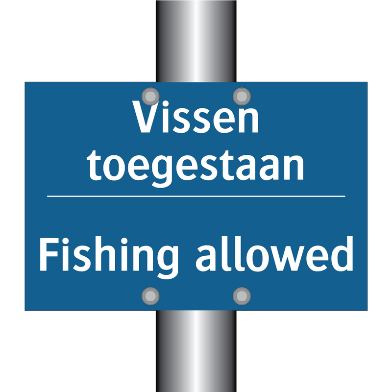 Vissen toegestaan - Fishing allowed & Vissen toegestaan - Fishing allowed