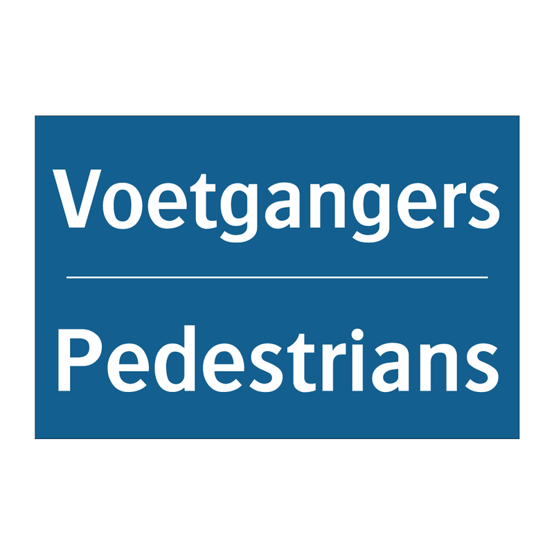 Voetgangers - Pedestrians & Voetgangers - Pedestrians & Voetgangers - Pedestrians