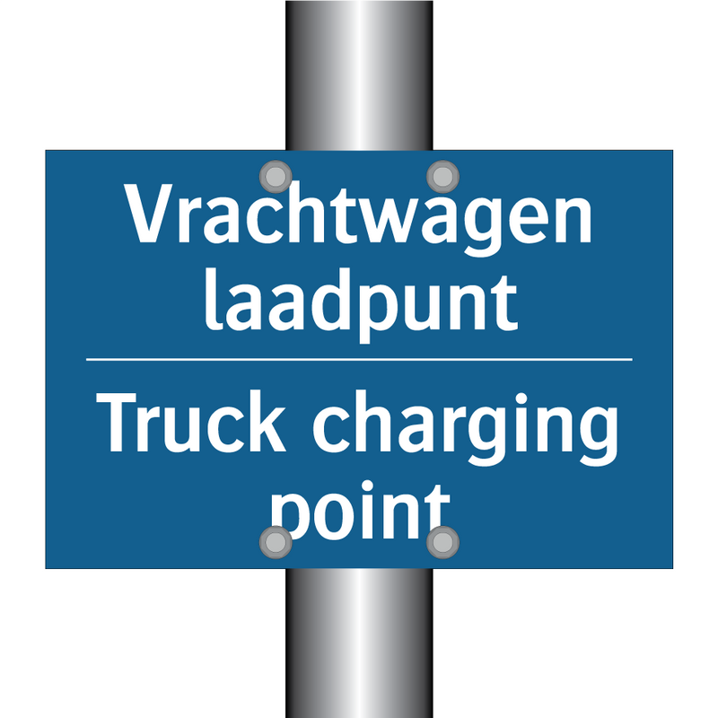 Vrachtwagen laadpunt - Truck charging point & Vrachtwagen laadpunt - Truck charging point