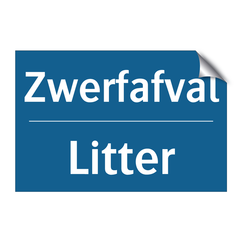 Zwerfafval - Litter & Zwerfafval - Litter & Zwerfafval - Litter & Zwerfafval - Litter