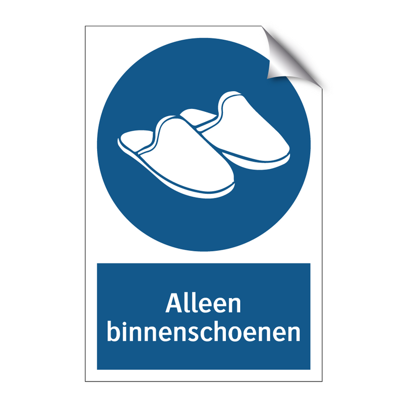 Alleen binnenschoenen & Alleen binnenschoenen & Alleen binnenschoenen & Alleen binnenschoenen